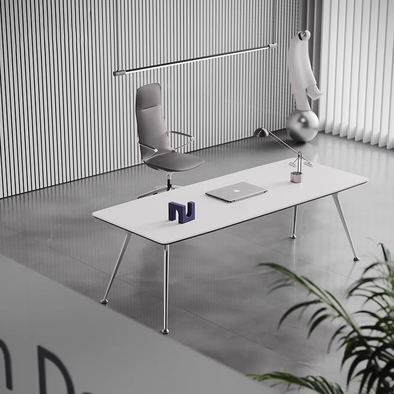 Office Management Technology - Lang recht directiebureau Eenvoudig modern modieus