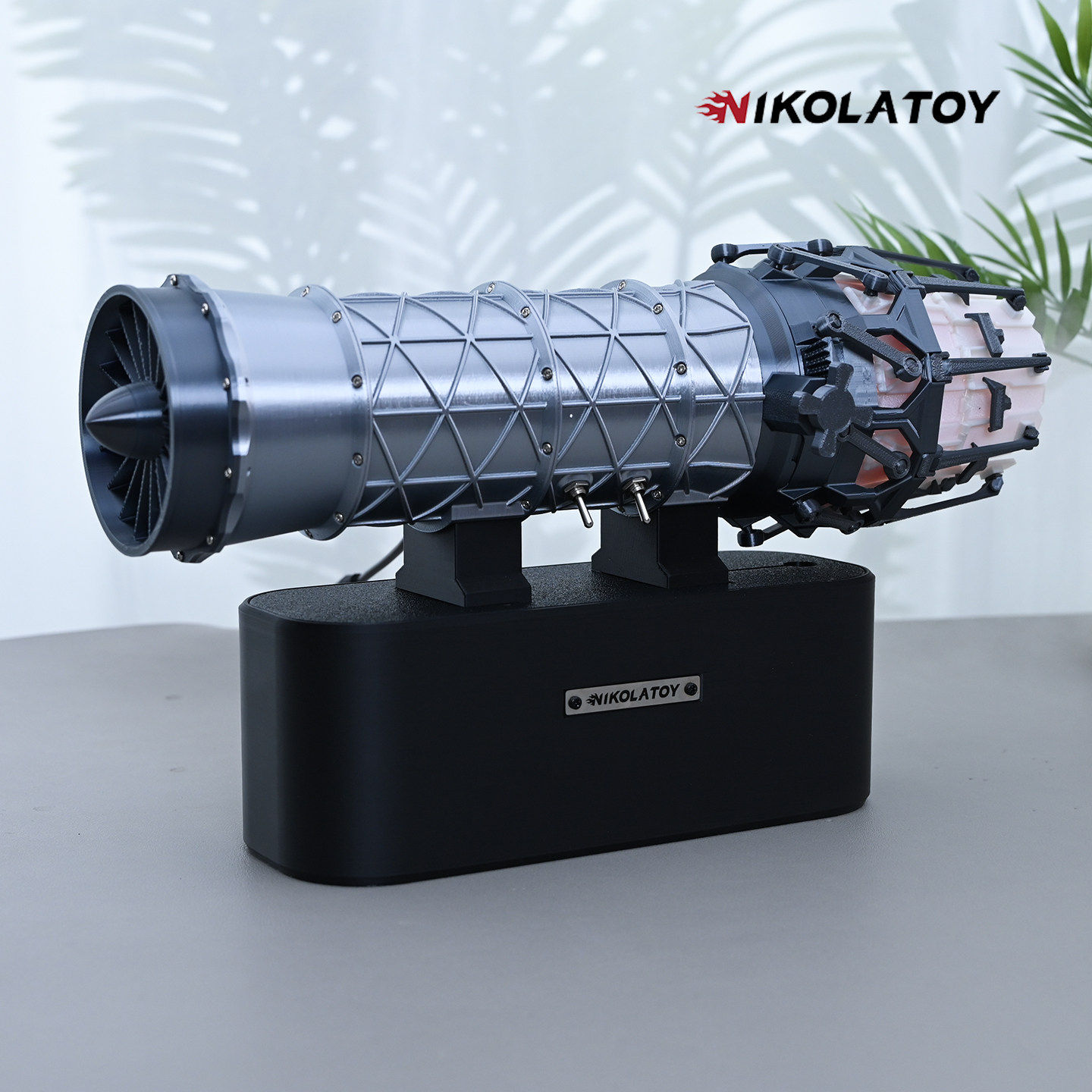 Office And Tech - NIKOLATOY Turbofan-motormodel Vector Nozzle Turbine Spray