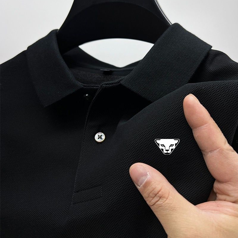 Office High Tech - Herens zomer golf poloshirt met print,