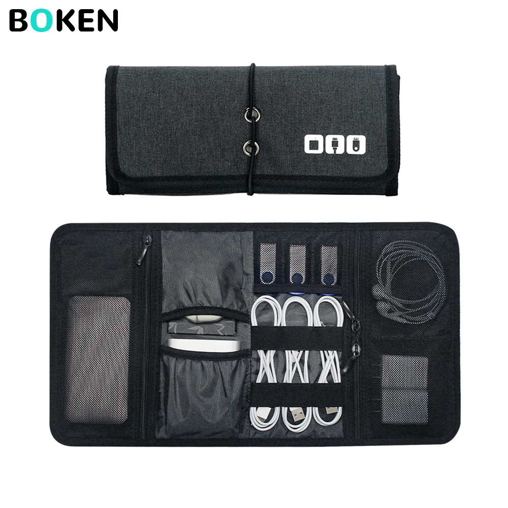 Office And Tech - Tech Organizer Bag Kabelopbergtas Reistas voor