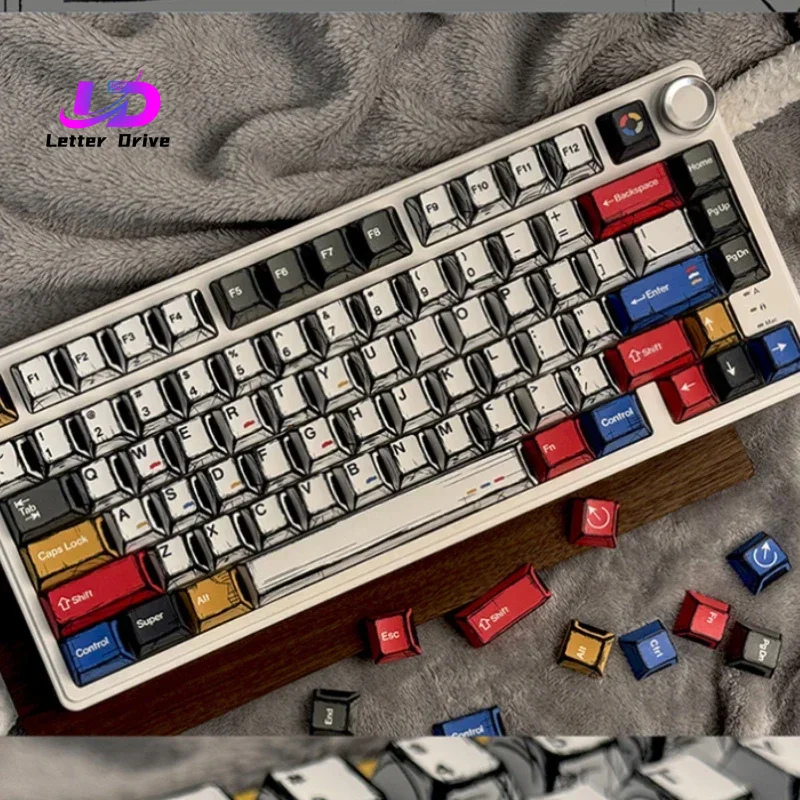 Tech For Office - 2026 Comic KeyCaps Cherry Profile Gesublimeerd