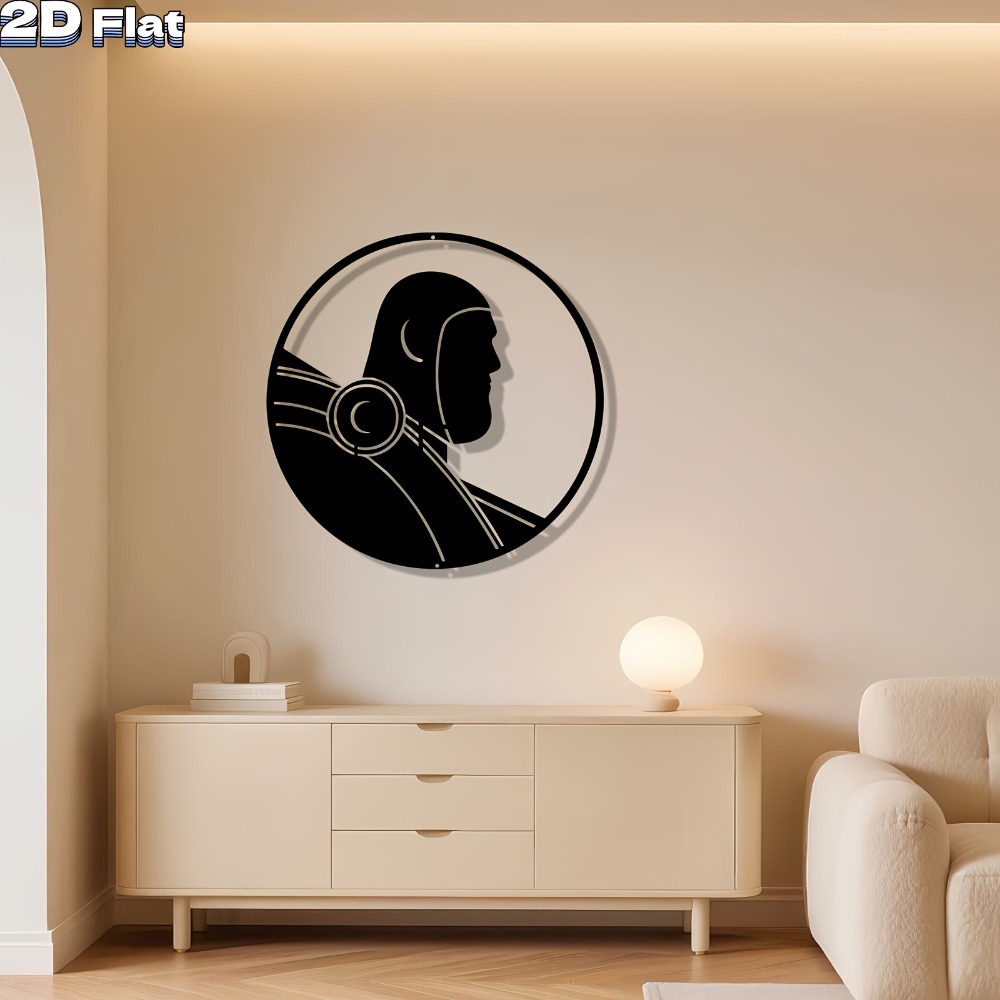 1 stuk moderne robot aluminium - Tech Office Wall Art recensie en prijs