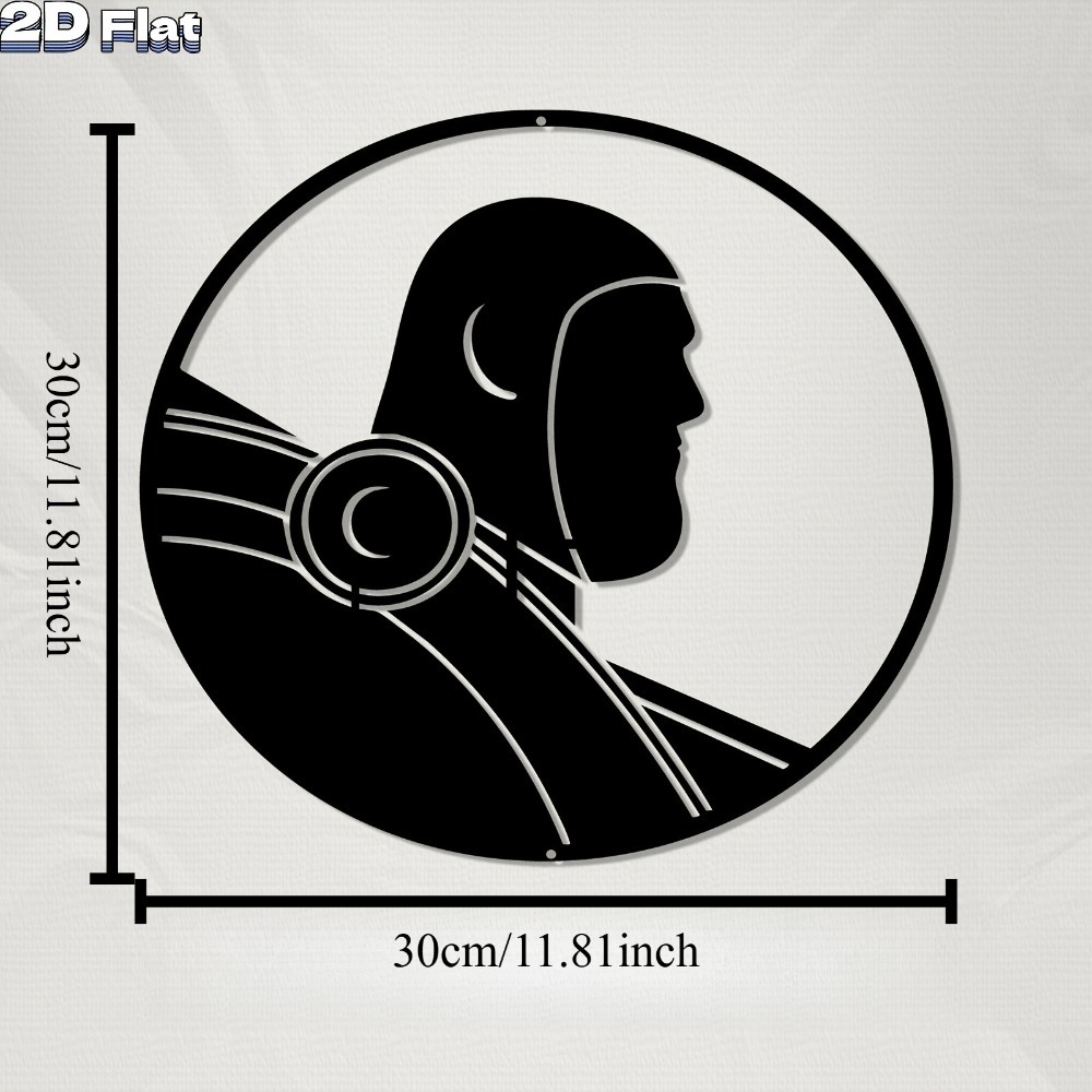 1 stuk moderne robot aluminium - Tech Office Wall Art recensie en prijs