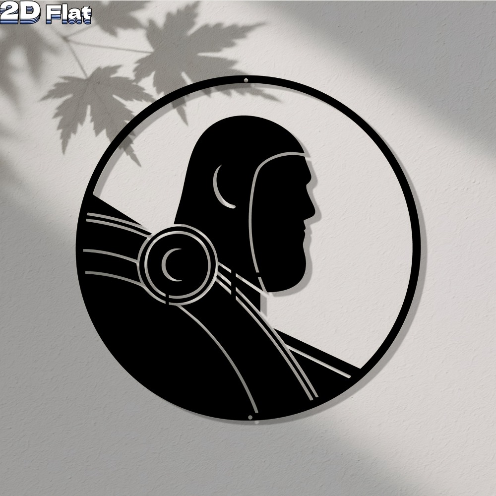 1 stuk moderne robot aluminium - Tech Office Wall Art recensie en prijs