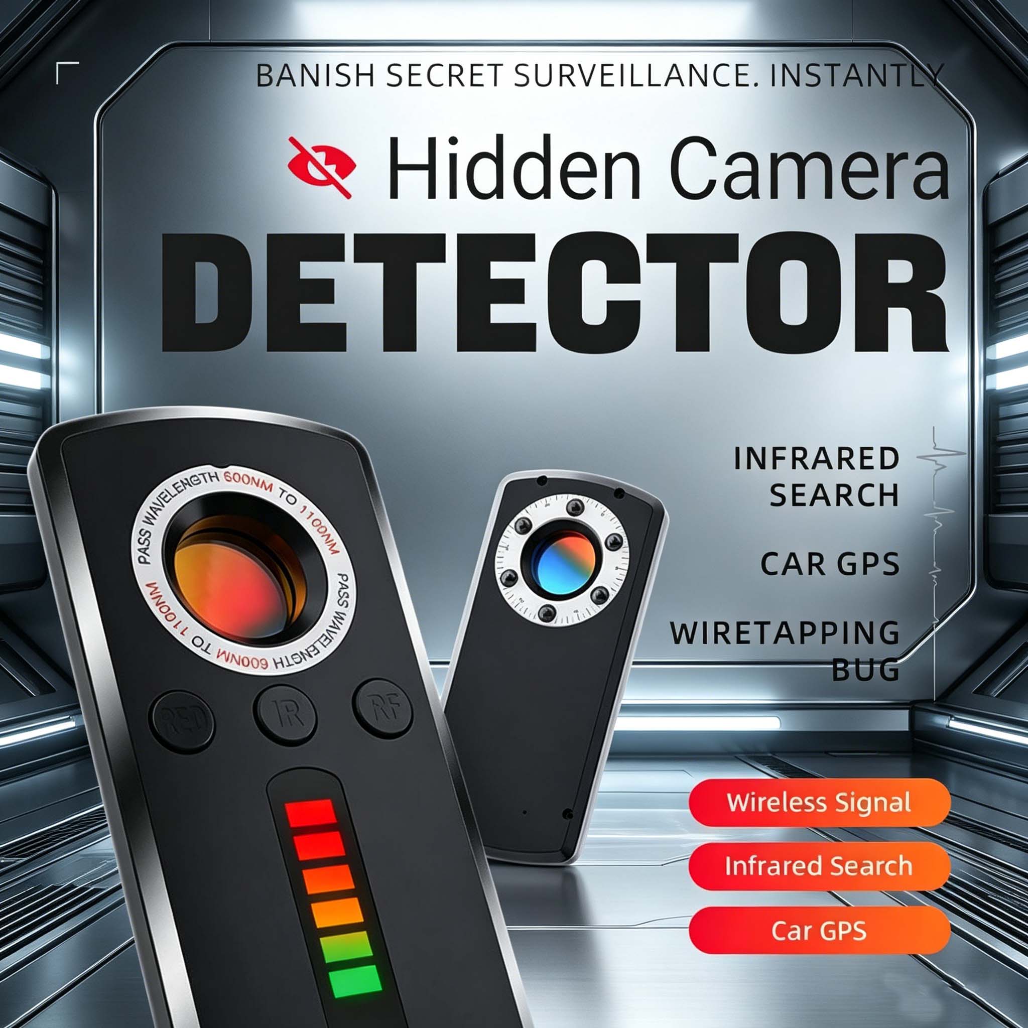 Verborgen camera detector anti - Tech For Office recensie en prijs