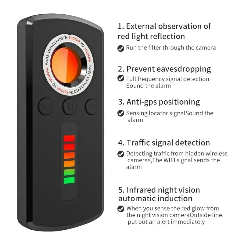 Verborgen camera detector anti - Tech For Office recensie en prijs