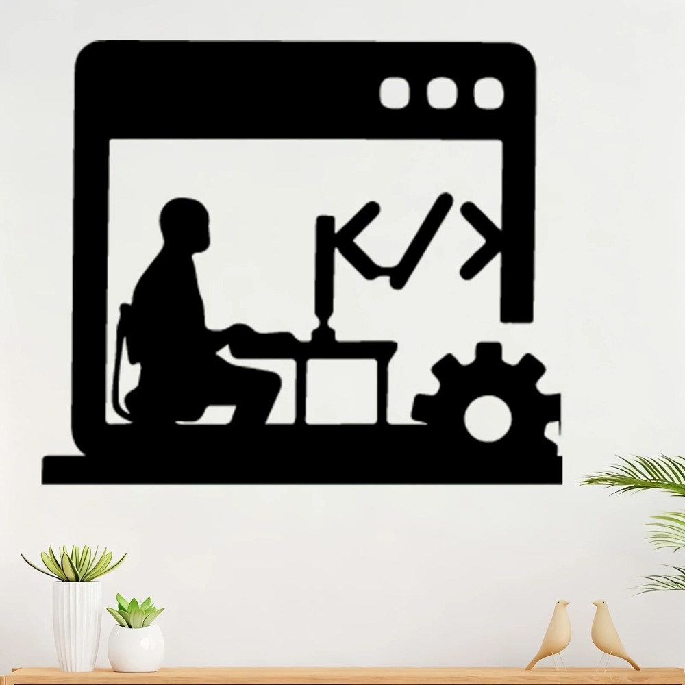 Moderne Code Master metalen wa - Tech Office Wall Art recensie en prijs