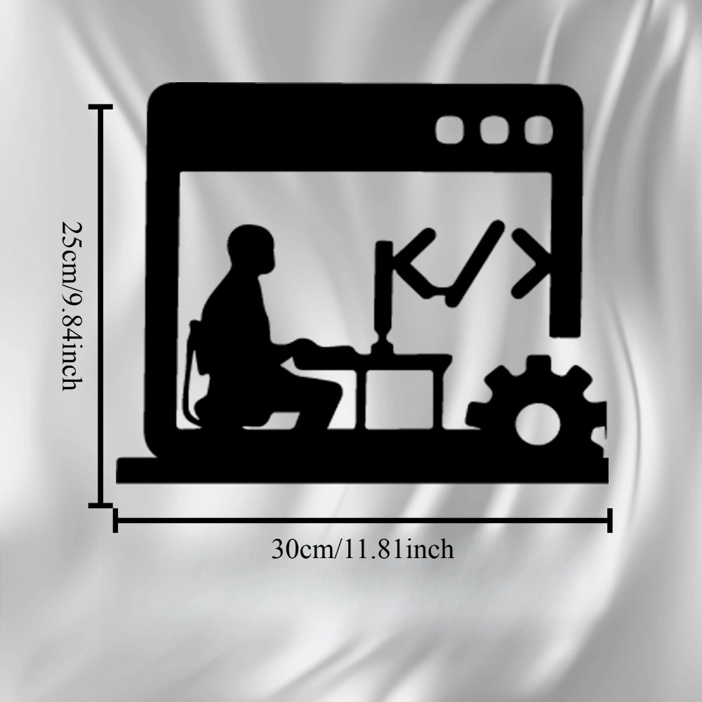 Moderne Code Master metalen wa - Tech Office Wall Art recensie en prijs