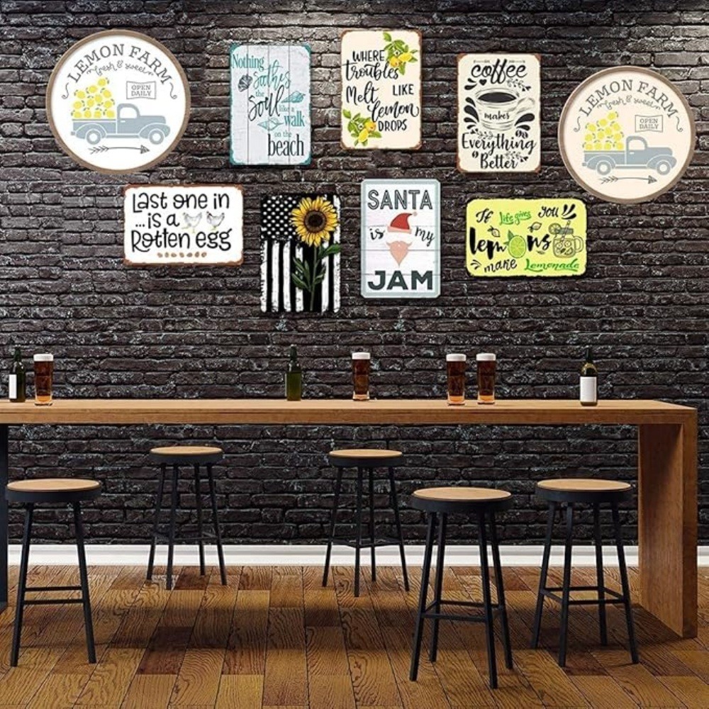 CIFBUY Retro industriële alumi - Tech Office Wall Art recensie en prijs