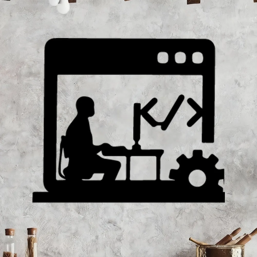 CIFBUY Metal Wall Art Programm - Tech Office Wall Art recensie en prijs