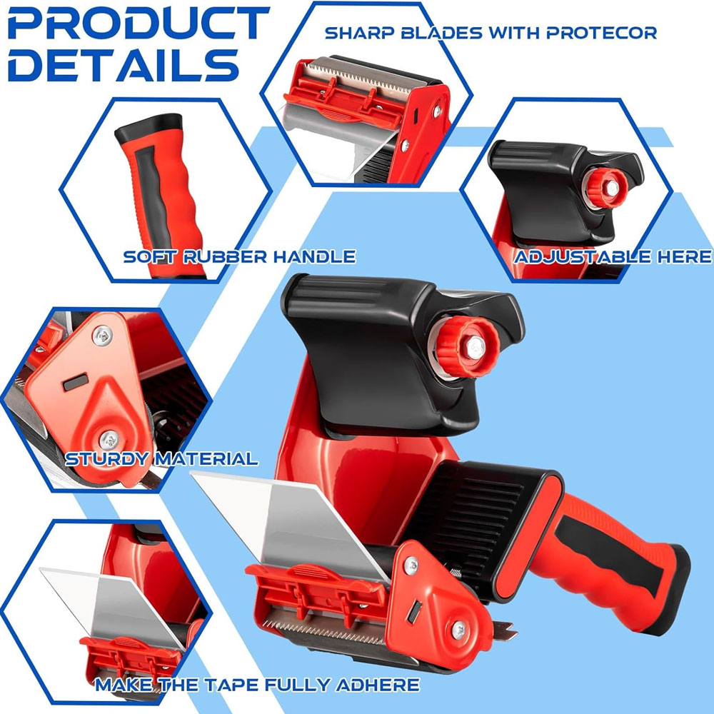 3-inch antislip siliconen hand - Tape Gun Dispenser recensie en prijs