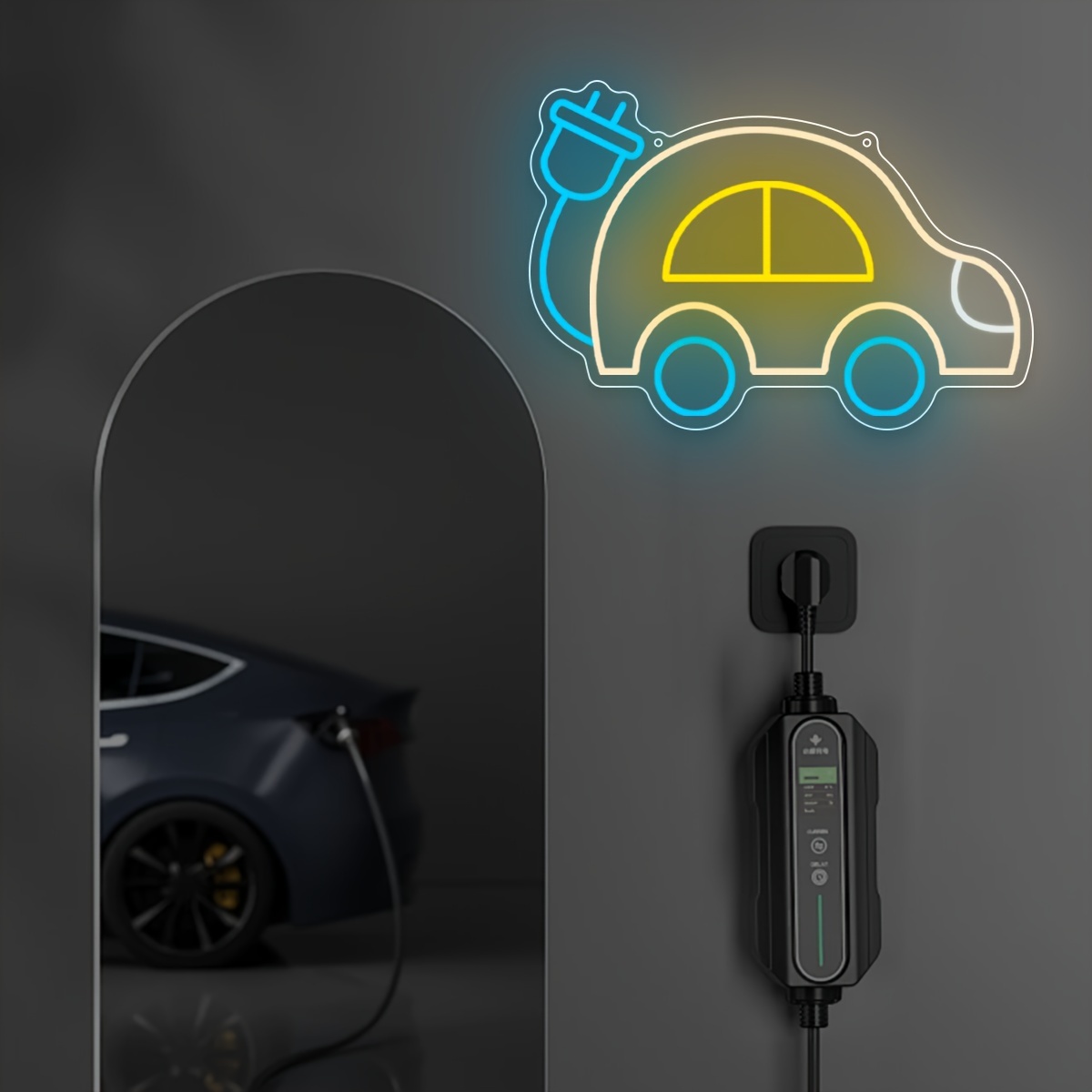 Elektrische auto oplaadstation - Tech Office Wall Art recensie en prijs